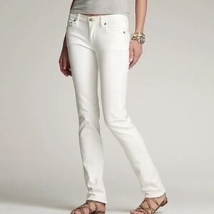 NWOT J.Crew White Matchstick Jeans, sz 30